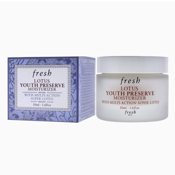 fresh Other - Fresh Full Size Lotus Youth Reserve Moisturizer Face Cream Lotion 50ml 1.6 fl oz